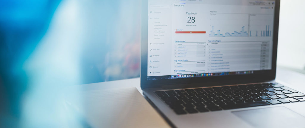 Laptop and data report