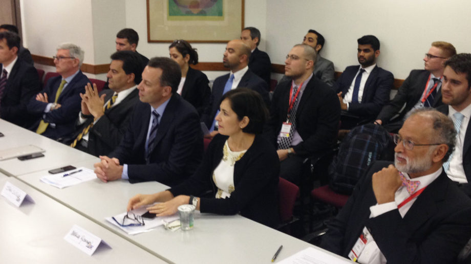 IBM executives in Sao Paolo consider recommendations from D'Amore-McKim MBA students.