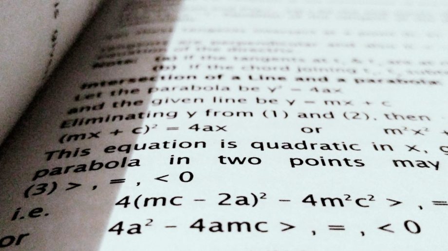 Mathematics text
