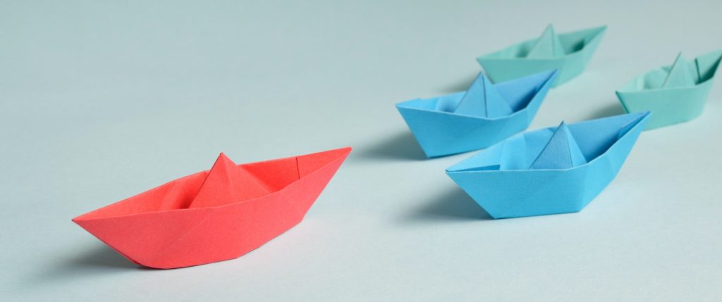 origami boats