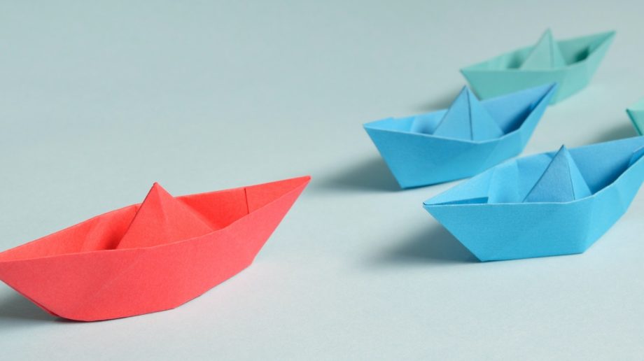 origami boats