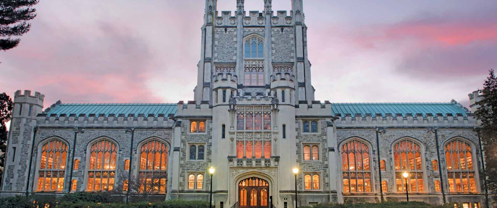 photo of a building at vassar college