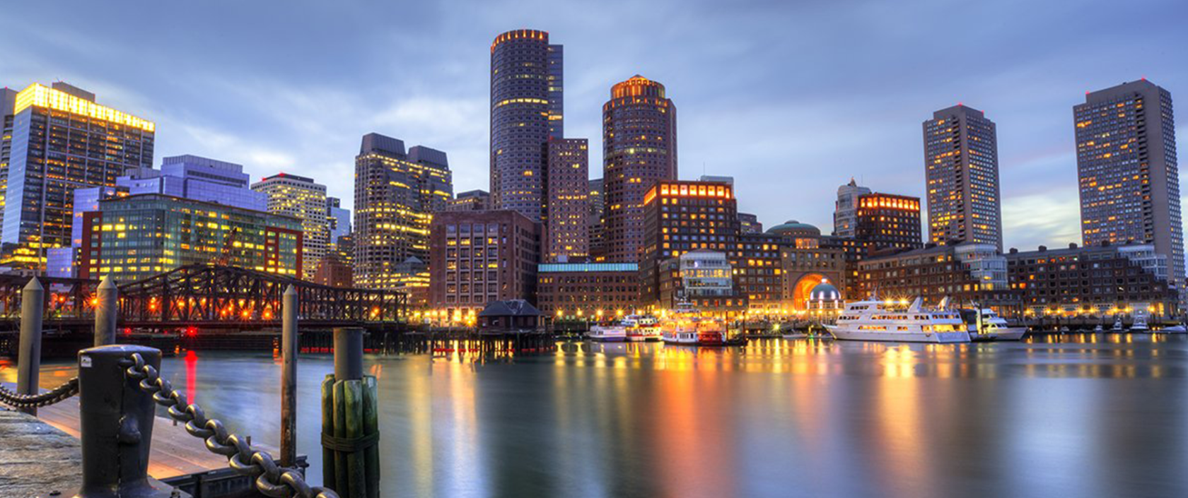 boston seaport skyline