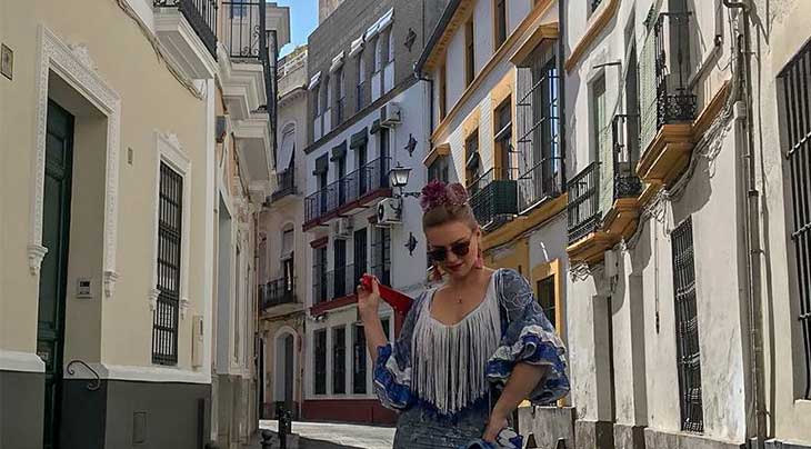 mikaela amundson posting in Spain on her global co-op