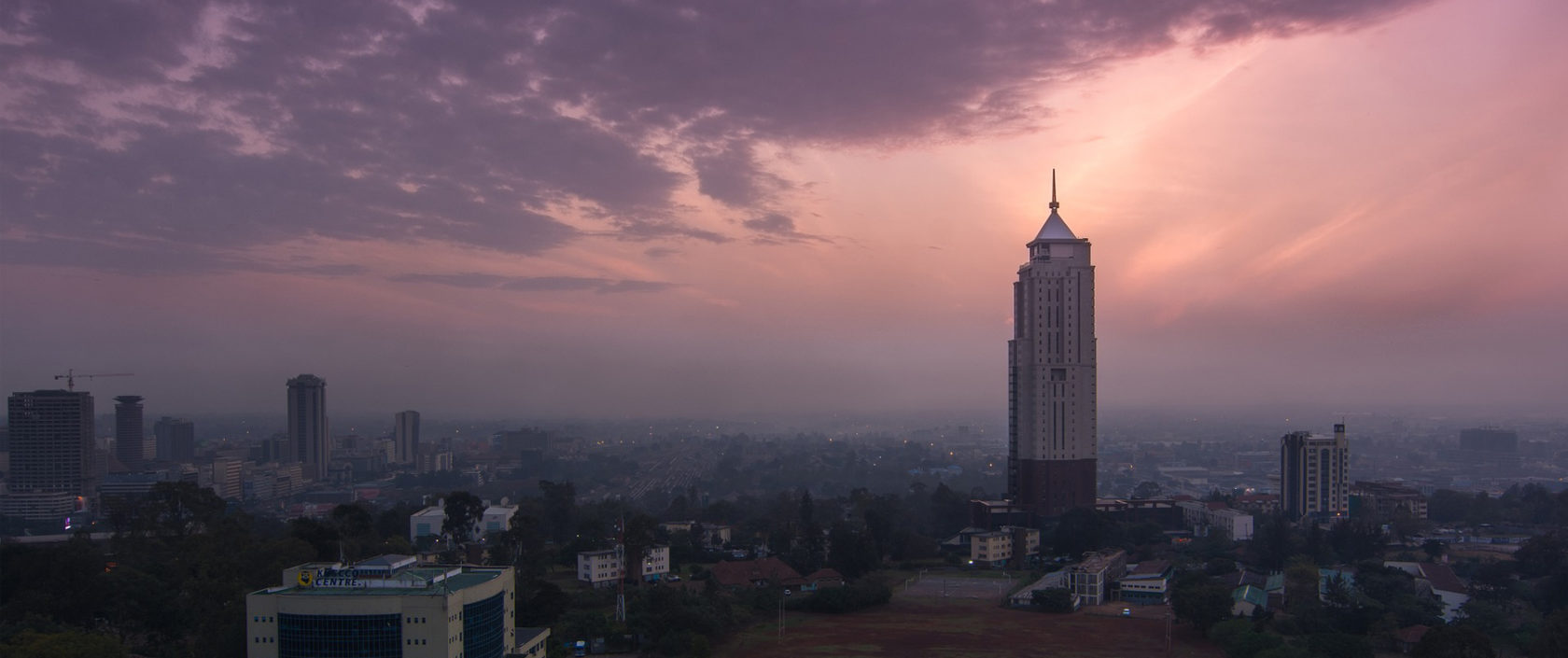 photo of the nairobi skyline