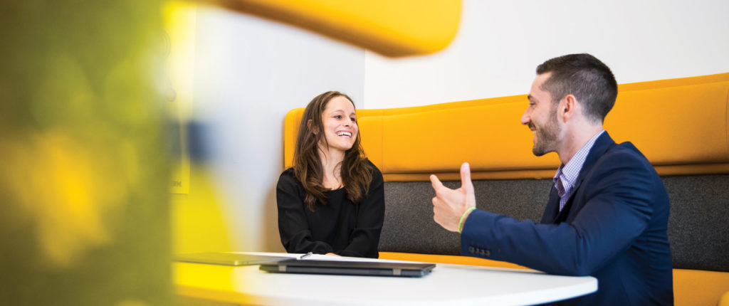 Two Full-Time MBA student meet