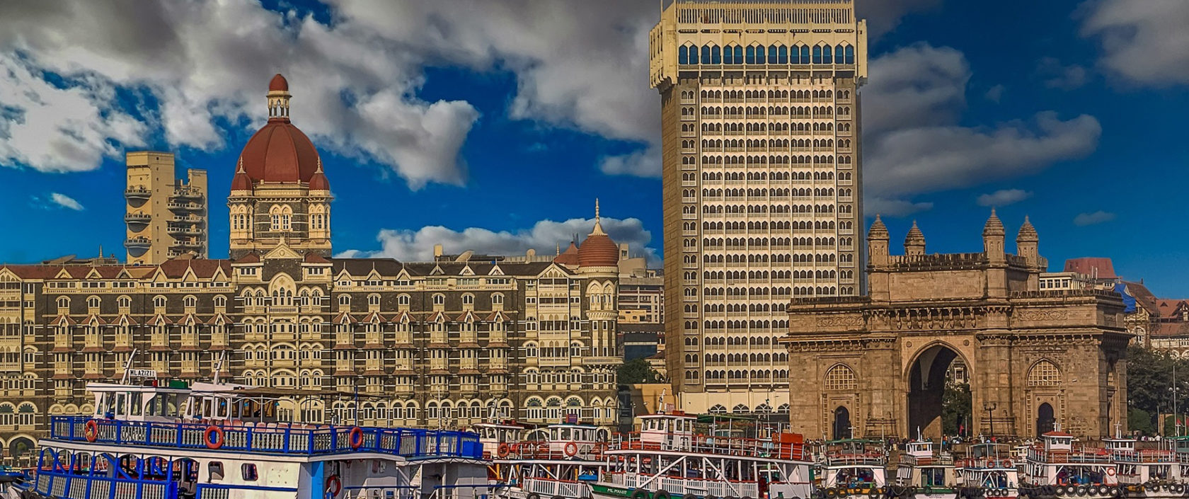 Mumbai skyline in day