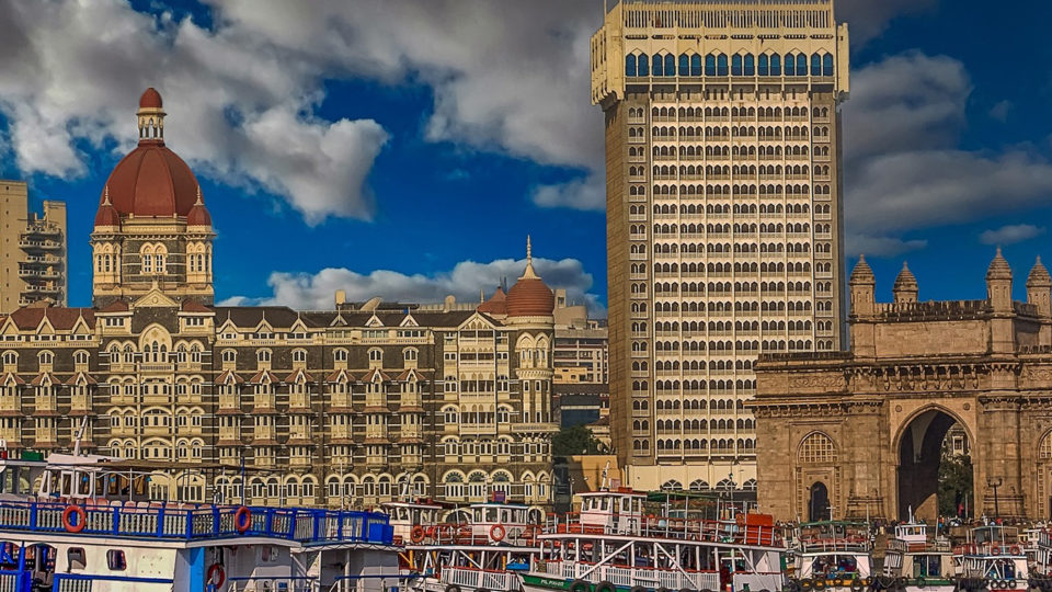 Mumbai skyline in day
