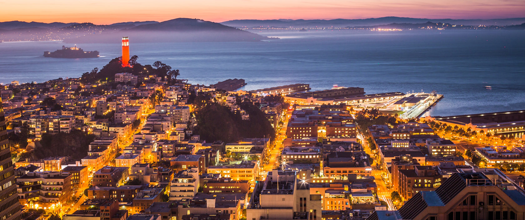 aerial view of San Francisco