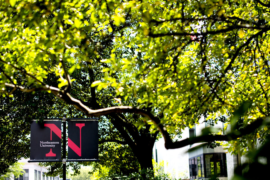 Photo of Northeastern's Boston campus