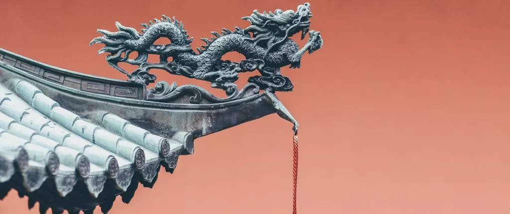 Dragon on Pagoda