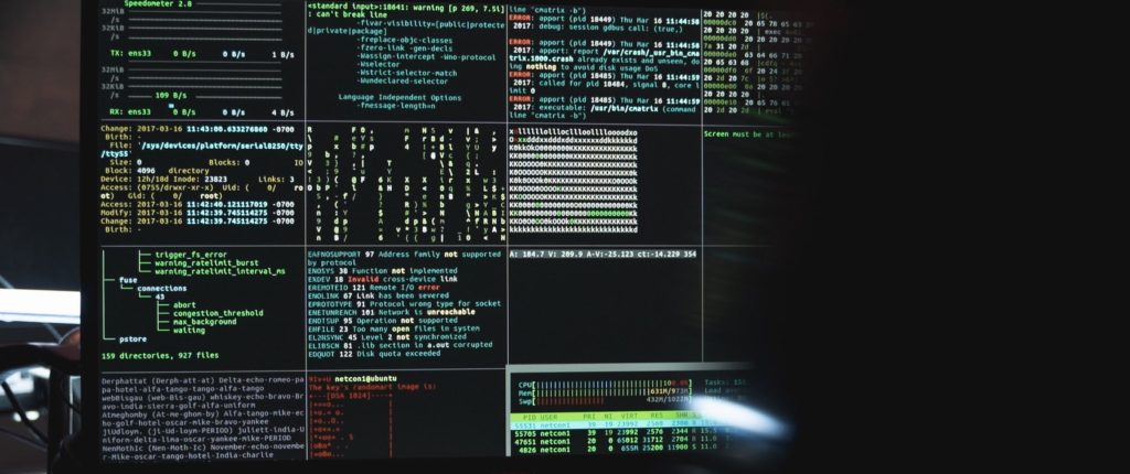 Management Information Systems minor banner with a computer with windows open