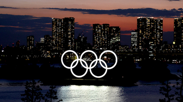 Olympic Rings in Tokyo