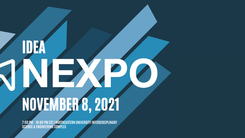 IDEA NEXPO header with event date, time, and location