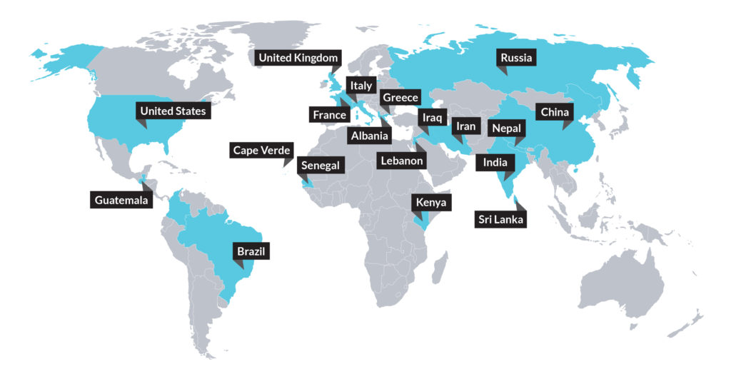 Part-Time MBA Program World Map