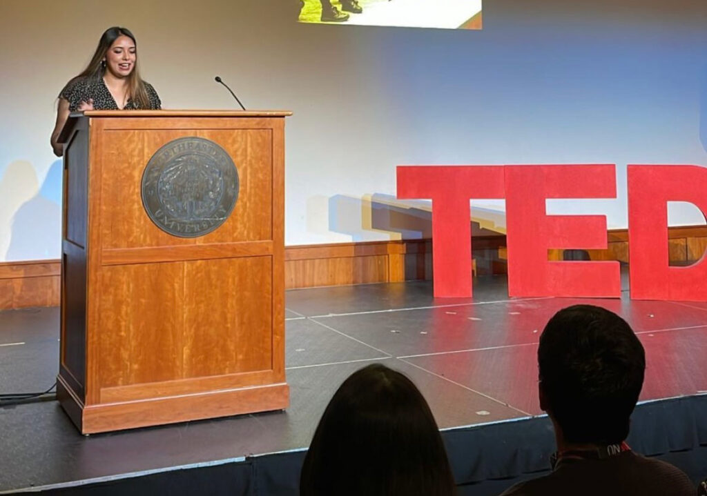 Pratika Katiyar at TED.