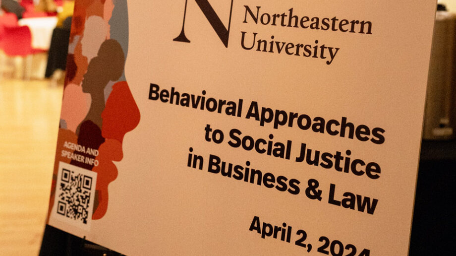 Behavioral Approaches to Social Justice in Business & Law event