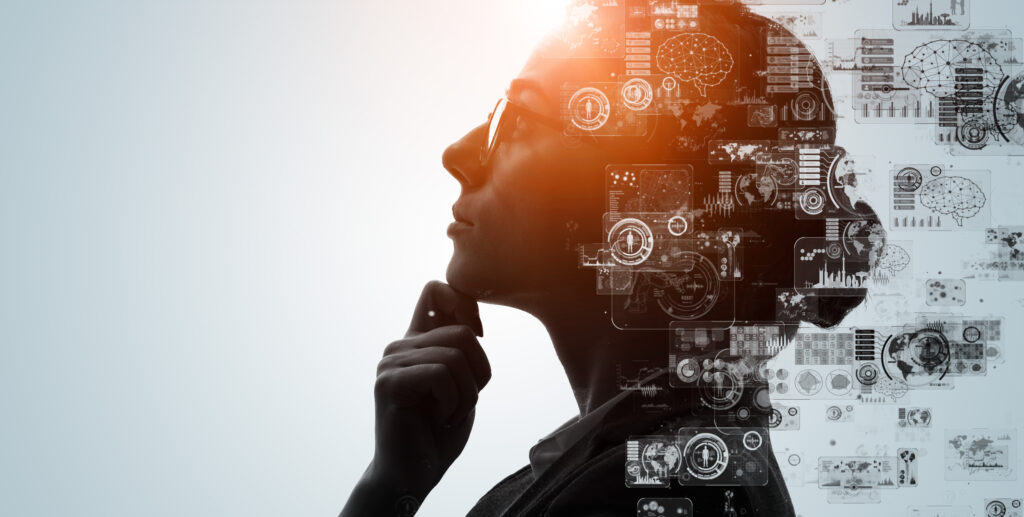 Woman thinking