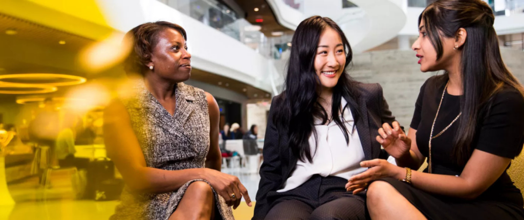 Three students in ISEC