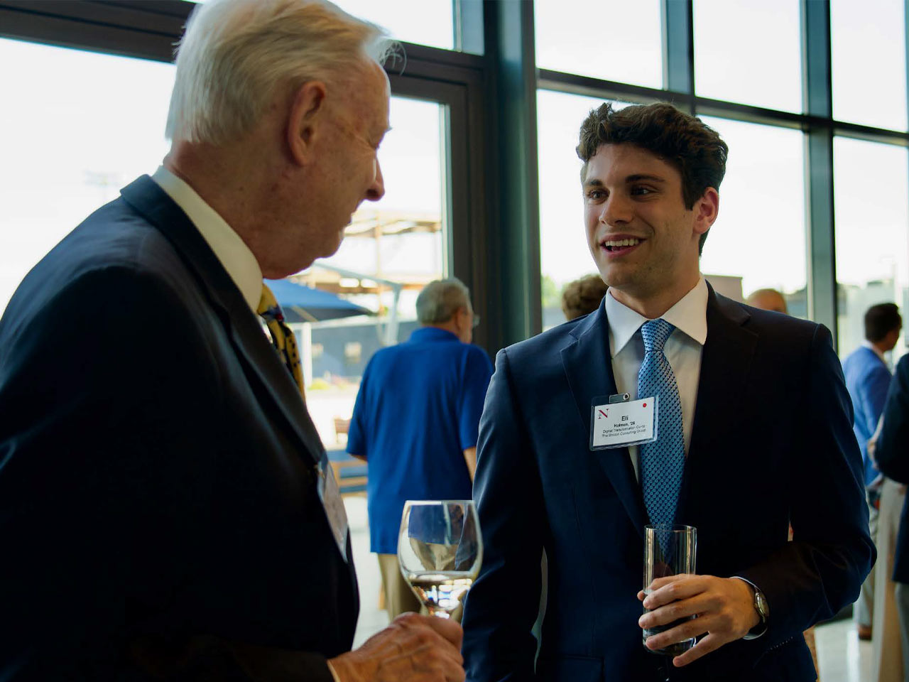 Student and corporate partner