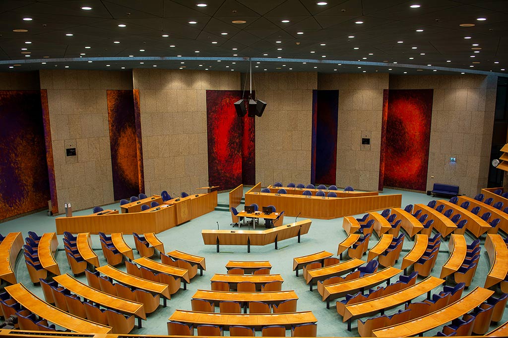 Stock image: legislative assembly room