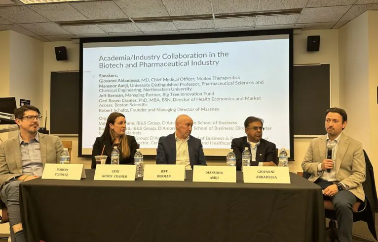 D'Amore-McKim School of Business Hosts Discussion on Partnership Models Driving Global Life-Sciences Innovation